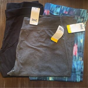 Everlast legging lot - Black, Gray, and multicolored mixed sizing